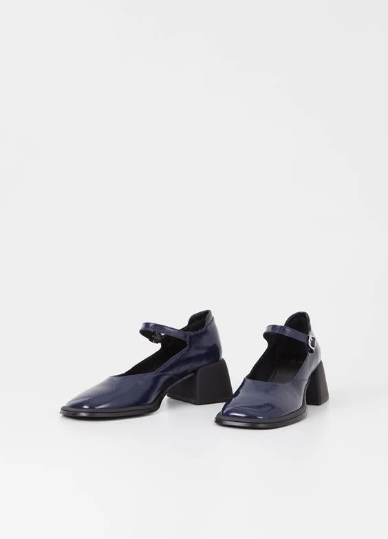 VAGABOND SHOEMAKERS VAGABOND ANSIE MJ PATENT LEATHER DARK BLUE - Image 2