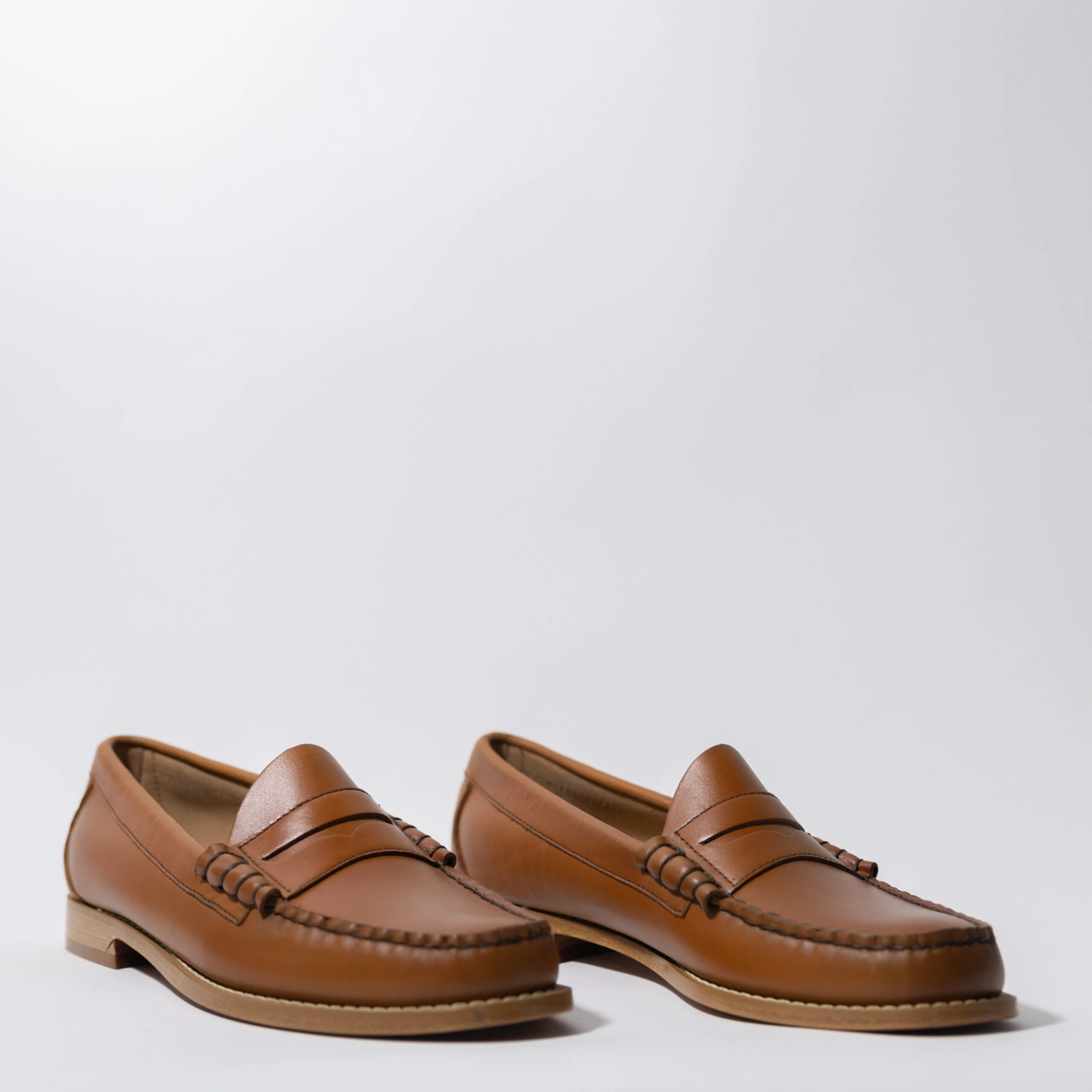 G.H. BASS LARSON WEEJUNS MEN BRN