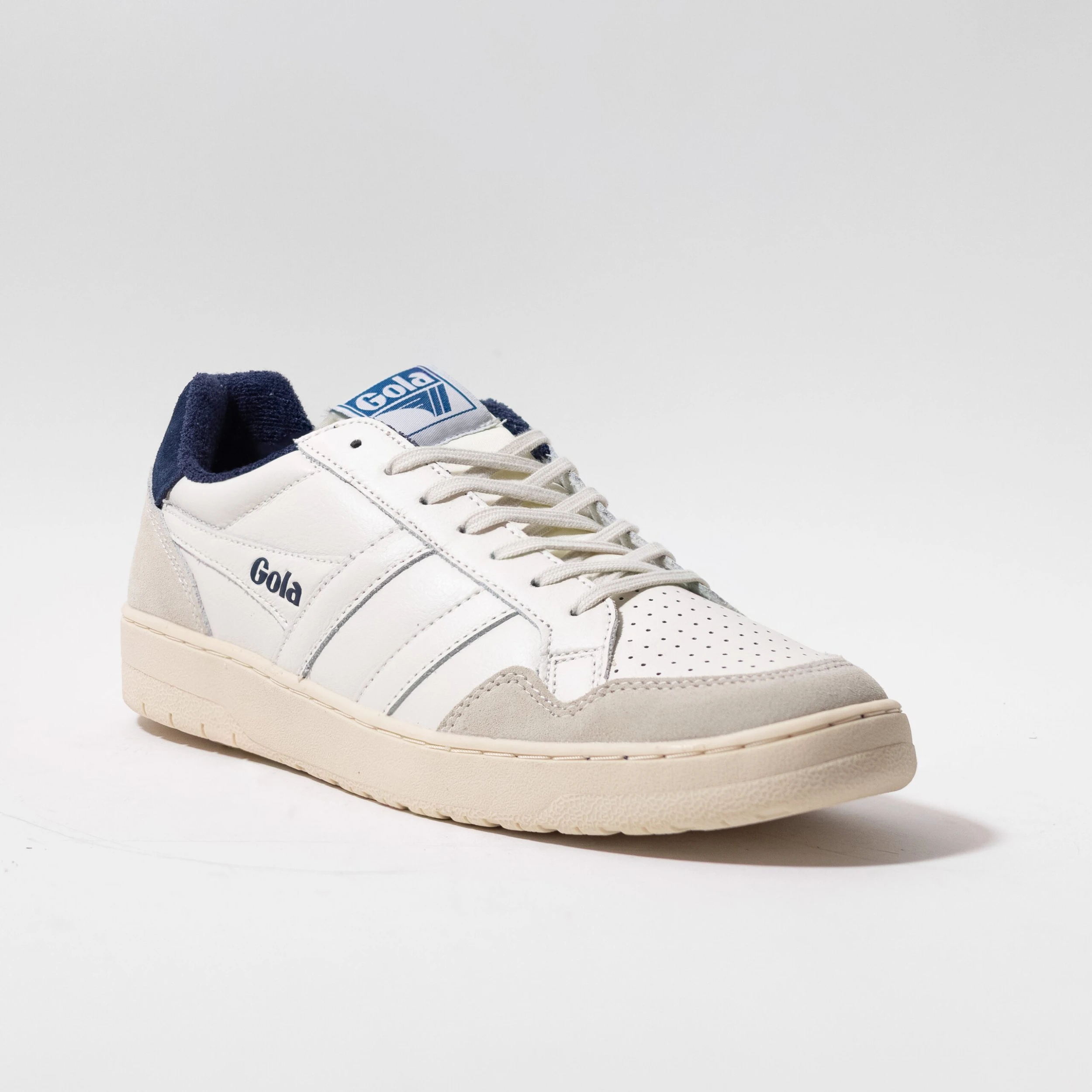 GOLA MEN'S EAGLE SNEAKERS OW/NAVY - Image 4